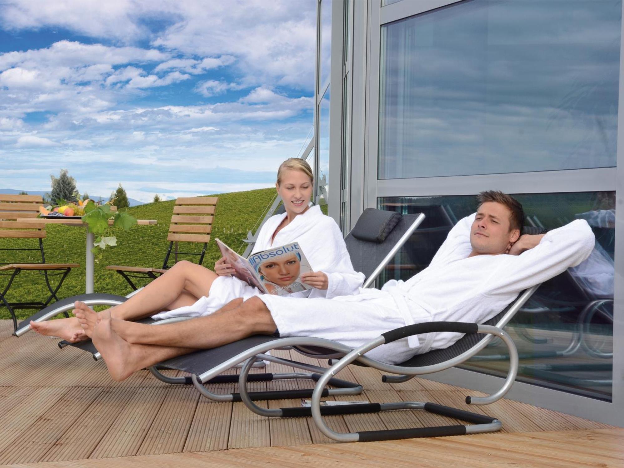 Weinrefugium Brolli Hotel Гамлиц Екстериор снимка